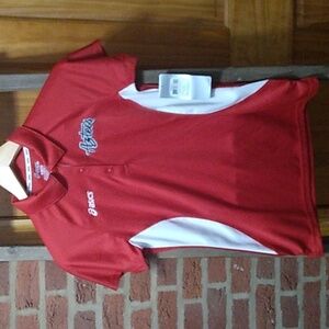Women's Asics San Diego Aztecs Polo Shirt NWT